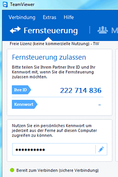 Fernwartung - Team Viewer